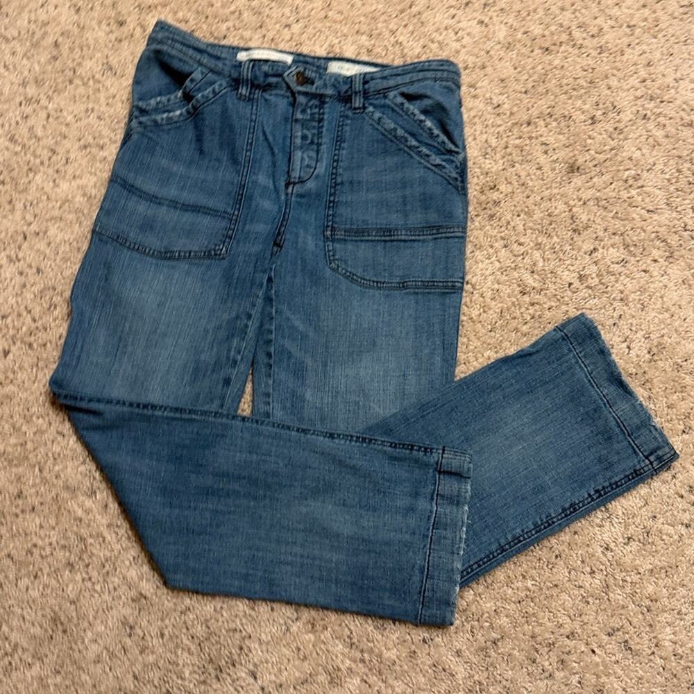 ANTHROPOLOGIE PILCRO Folio Distressed Jeans Size 29